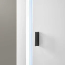 Wohnen Wohnwände<Weiße TV Anbauwand Möbelset - Tirol (vierteilig)