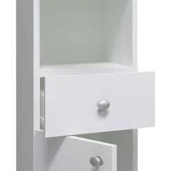 Wohnen Schränke<Weißer Badezimmer Hochschrank 30x185x31 cm - Huanga
