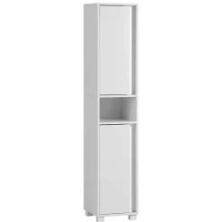 Wohnen Schränke<Weißer Badezimmerschrank 165 cm hoch - Seriacus