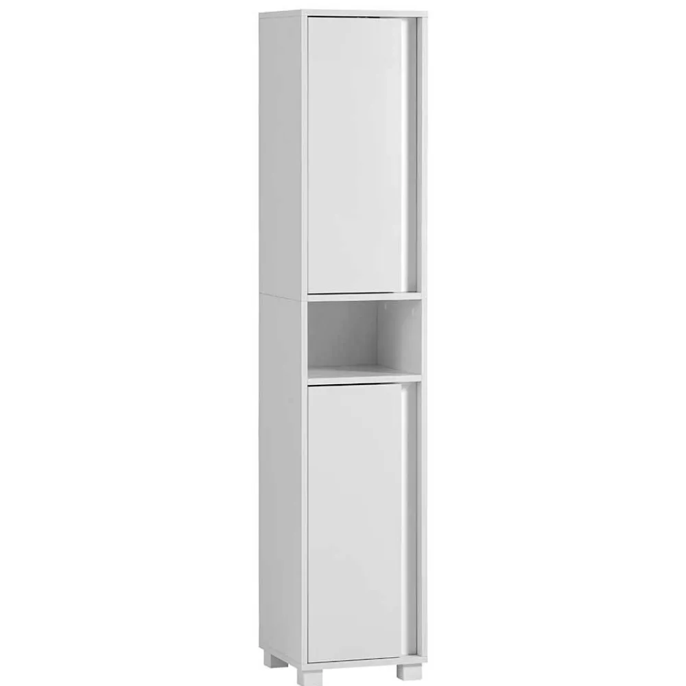 Wohnen Schränke<Weißer Badezimmerschrank 165 cm hoch - Seriacus