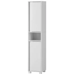 Wohnen Schränke<Weißer Badezimmerschrank 165 cm hoch - Seriacus