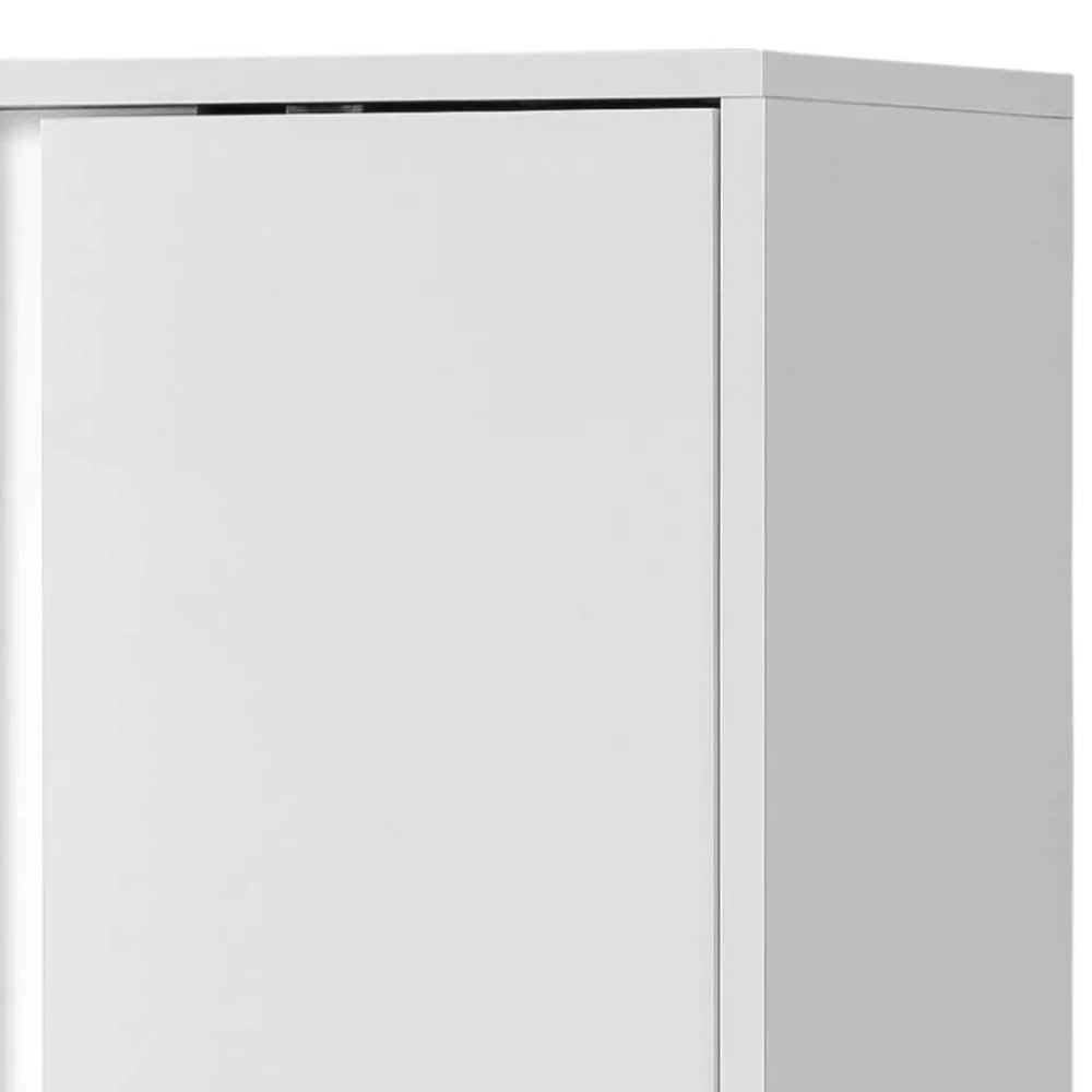 Wohnen Schränke<Weißer Badezimmerschrank 165 cm hoch - Seriacus