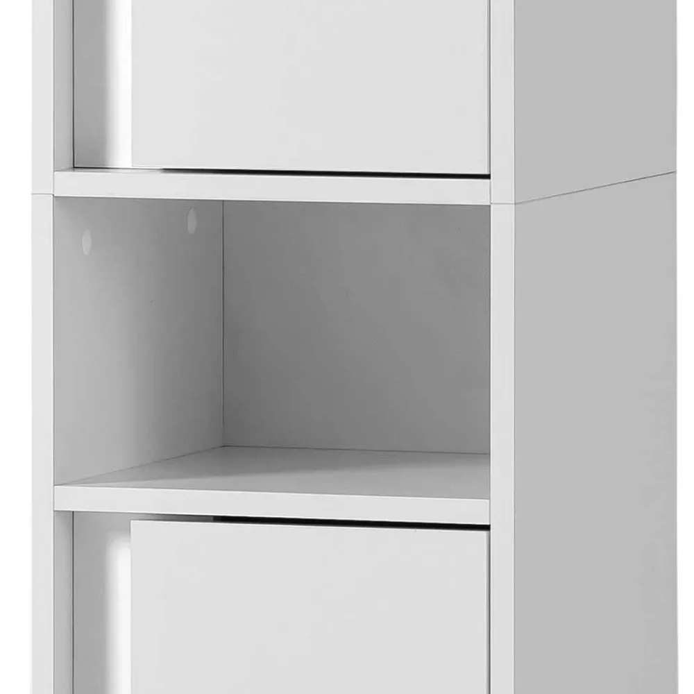 Wohnen Schränke<Weißer Badezimmerschrank 165 cm hoch - Seriacus