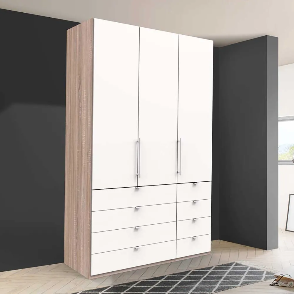 Wohnen Kleiderschränke|Schränke<Weißer Kleiderschrank Made in Germany - Vaclyn