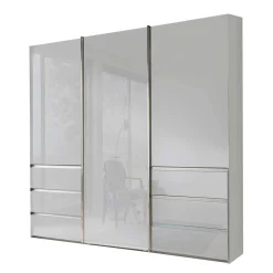 Wohnen Kleiderschränke<Weißer Kleiderschrank mit Schwebetüren - Brasatura