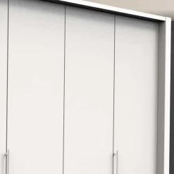 Wohnen Kleiderschränke<Weißer Kombi-Kleiderschrank mit acht Schubladen - Donpiave