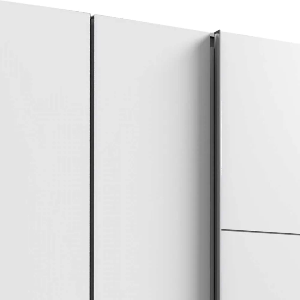 Wohnen Kleiderschränke<Weißer Schlafzimmerschrank in modernem Design - Gastruna