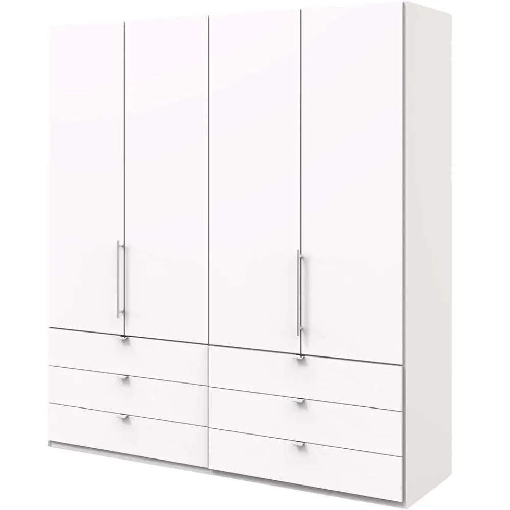 Wohnen Kleiderschränke|Schränke<Weißer Schlafzimmerschrank mit Falttüren - Donpiave