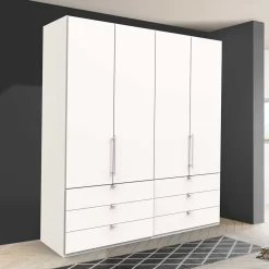 Wohnen Kleiderschränke|Schränke<Weißer Schlafzimmerschrank mit Falttüren - Donpiave