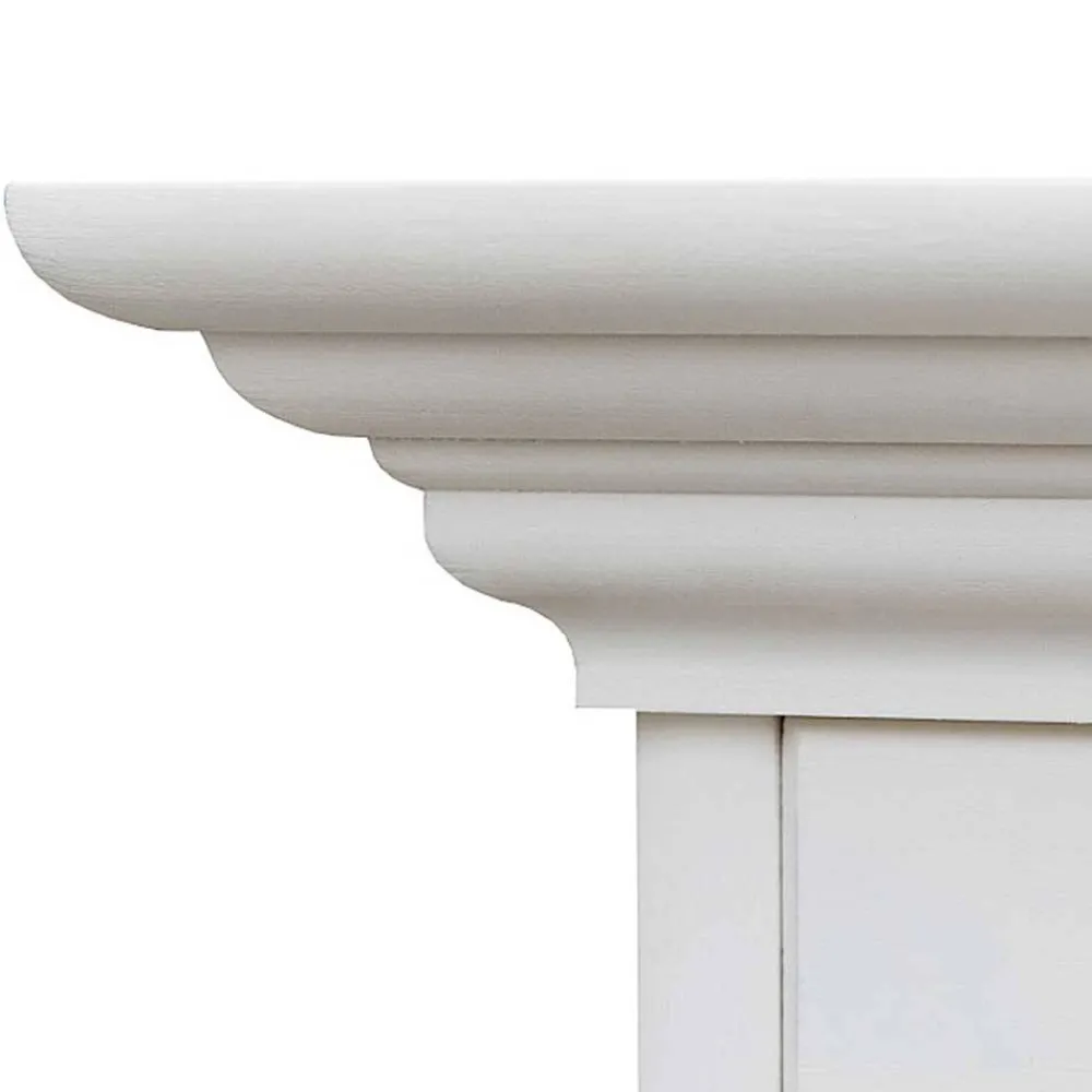 Wohnen Kleiderschränke|Schränke<Weißer Schlafzimmerschrank im Landhausstil - Indico