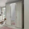 Wohnen Kleiderschränke|Schränke<Weißer Schlafzimmerschrank Ronis mit drei Türen