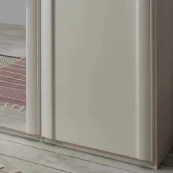 Wohnen Kleiderschränke|Schränke<Weißer Schlafzimmerschrank Ronis mit drei Türen
