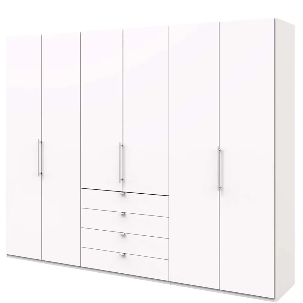Wohnen Kleiderschränke<Weißer Schrank für Schlafraum 300 cm breit - Donpiave