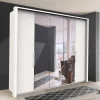 Wohnen Kleiderschränke<Weißer Schrank fürs Schlafzimmer mit Spiegeln - Donpiave