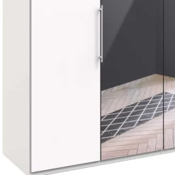 Wohnen Kleiderschränke<Weißer Schrank fürs Schlafzimmer mit Spiegeln - Donpiave
