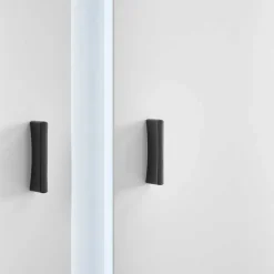 Wohnen Vitrinen<Weißer Vitrinenschrank mit LED Beleuchtung - Tirol