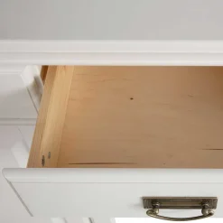 Wohnen Schränke<Weißes Buffet Schrank aus Kiefer massiv - Akbelev