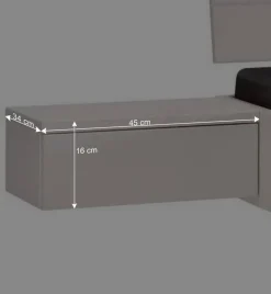 Wohnen Betten<Weißes Doppelbett aus Kiefer Massivholz - Lardias