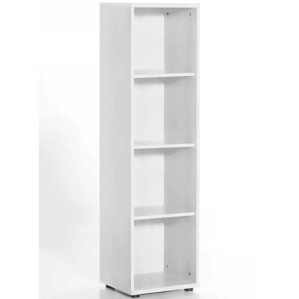Wohnen Regale<Weißes Regal für Ordner 39x147x35 cm - Radiassu