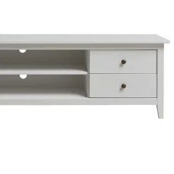 Wohnen Tv & Hifi-Möbel|Lowboards<Weißes TV Board im Landhausstil - Astinion