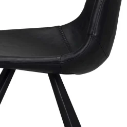 Wohnen Sitzgruppe<White Wash Eiche Tisch mit 4 Stühlen - Pulva (fünfteilig)