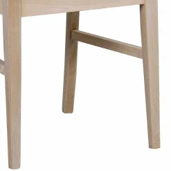 Wohnen Sitzgruppe<White Wash Esstischgruppe aus Eiche - Pessoa (fünfteilig)