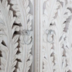 Wohnen Vitrinen<White Wash Schrank - dekoratives Design - Snake