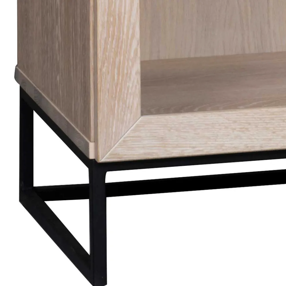 Wohnen Vitrinen<White Wash Vitrinenschrank modern - Myras