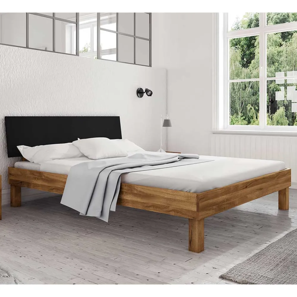 Wohnen Betten<Wildeiche Bett mit 190cm Länge - Olbysca