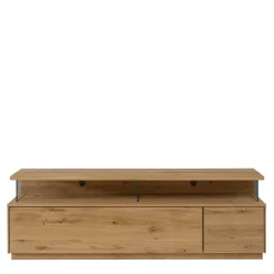 Wohnen Tv & Hifi-Möbel|Lowboards<Wildeiche Board für TV mit einer Schublade & Tür - Obinson