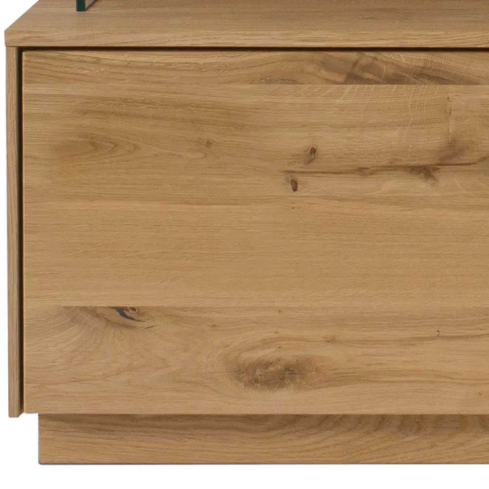 Wohnen Tv & Hifi-Möbel|Lowboards<Wildeiche Board für TV mit einer Schublade & Tür - Obinson