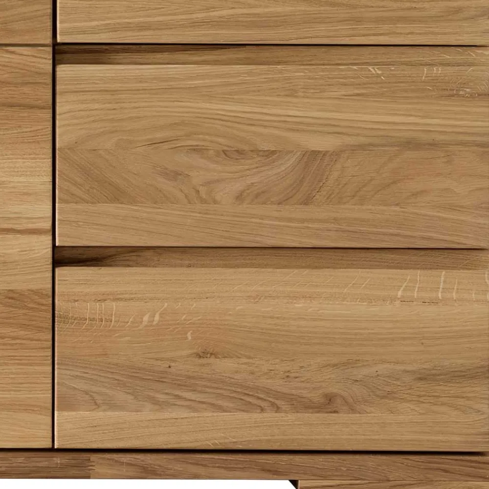 Wohnen Highboards<Wildeiche Hochkommode - 90 cm breit - Atluvia