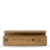 Wohnen Tv & Hifi-Möbel|Lowboards<Wildeiche TV Board mit 170 cm Breite - Millena