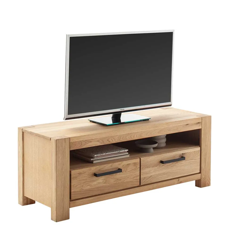 Wohnen Tv & Hifi-Möbel|Lowboards<Wildeiche TV Board teilmassiv - Sophia
