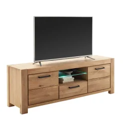 Wohnen Tv & Hifi-Möbel|Lowboards<Wildeiche TV Lowboard teilmassiv - Sophia