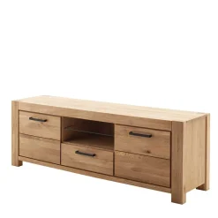Wohnen Tv & Hifi-Möbel|Lowboards<Wildeiche TV Lowboard teilmassiv - Sophia