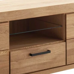 Wohnen Tv & Hifi-Möbel|Lowboards<Wildeiche TV Lowboard teilmassiv - Sophia