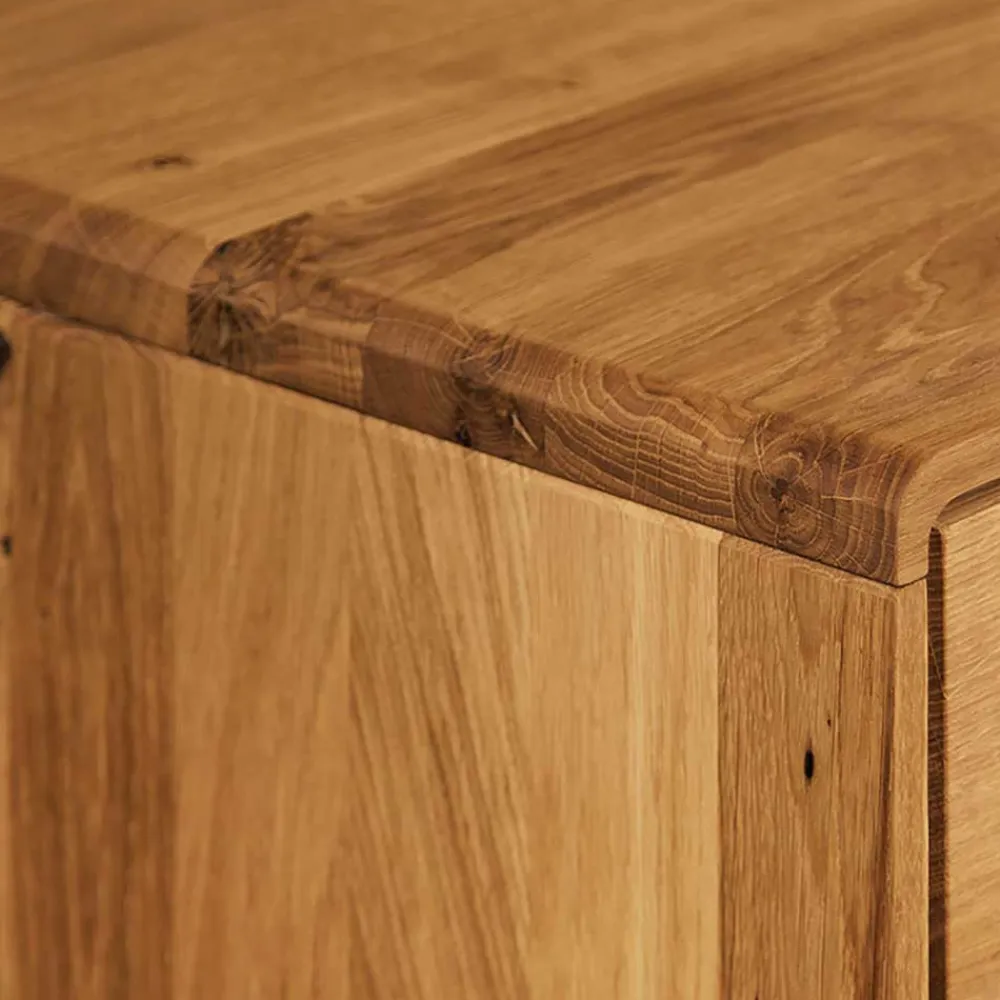 Wohnen Tv & Hifi-Möbel|Lowboards<Wildeiche TV Unterschrank mit Schublade - Eavy II