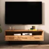 Wohnen Tv & Hifi-Möbel|Lowboards<Wildeiche TV Unterschrank mit großem Fach - Kerfa