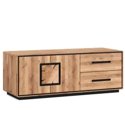 Wohnen Tv & Hifi-Möbel|Lowboards<Wildeiche TV-Kommode in modernem Design - Shipper
