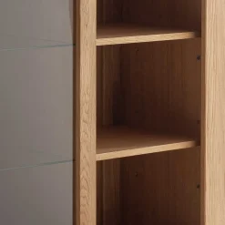 Wohnen Highboards|Vitrinen<Wildeiche Wohnzimmerschrank teilmassiv - Sophia