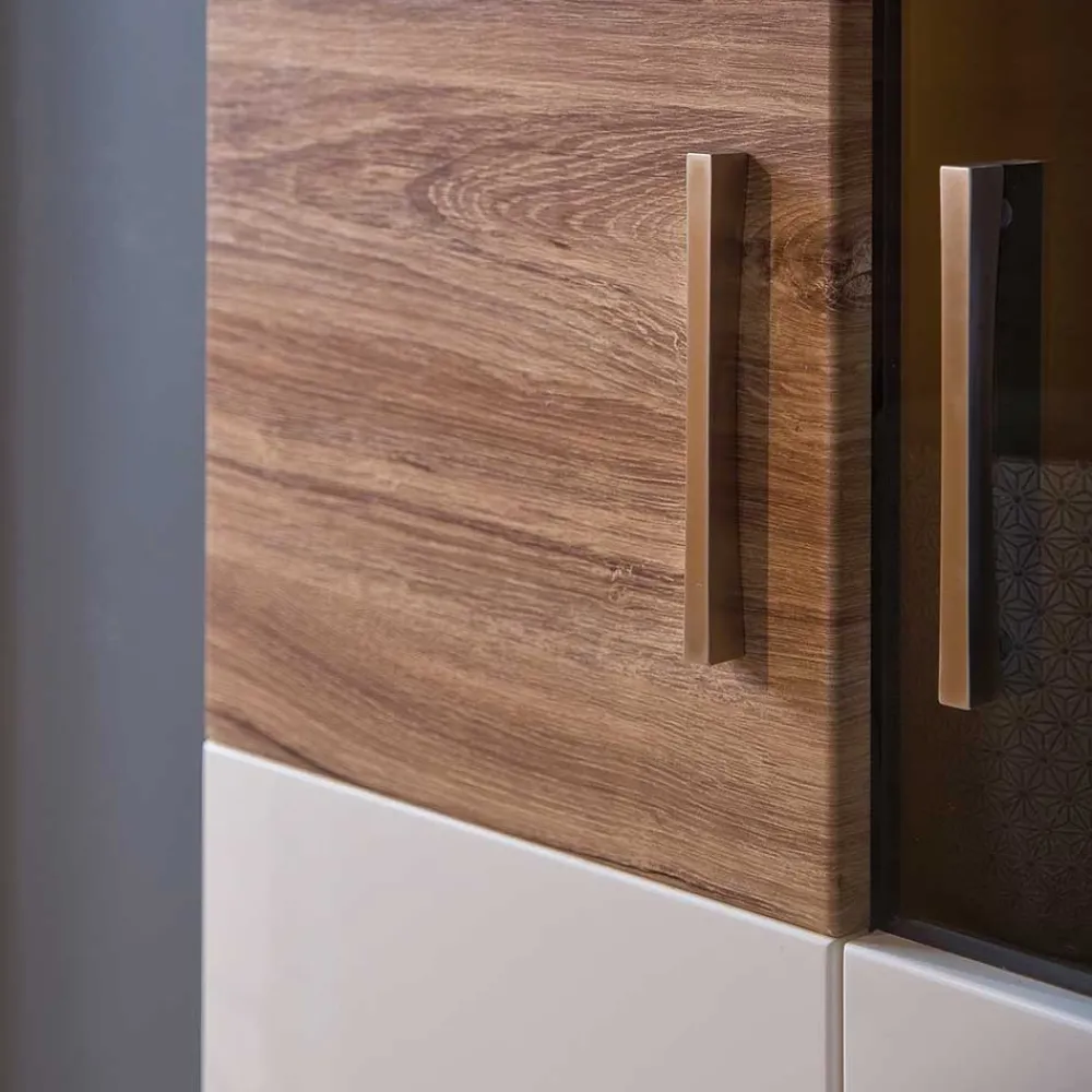 Wohnen Wohnwände<Wohnkombination 330 cm breit - Icadro (vierteilig)
