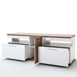 Wohnen Wohnwände<Wohnkombination 330 cm breit - Icadro (vierteilig)