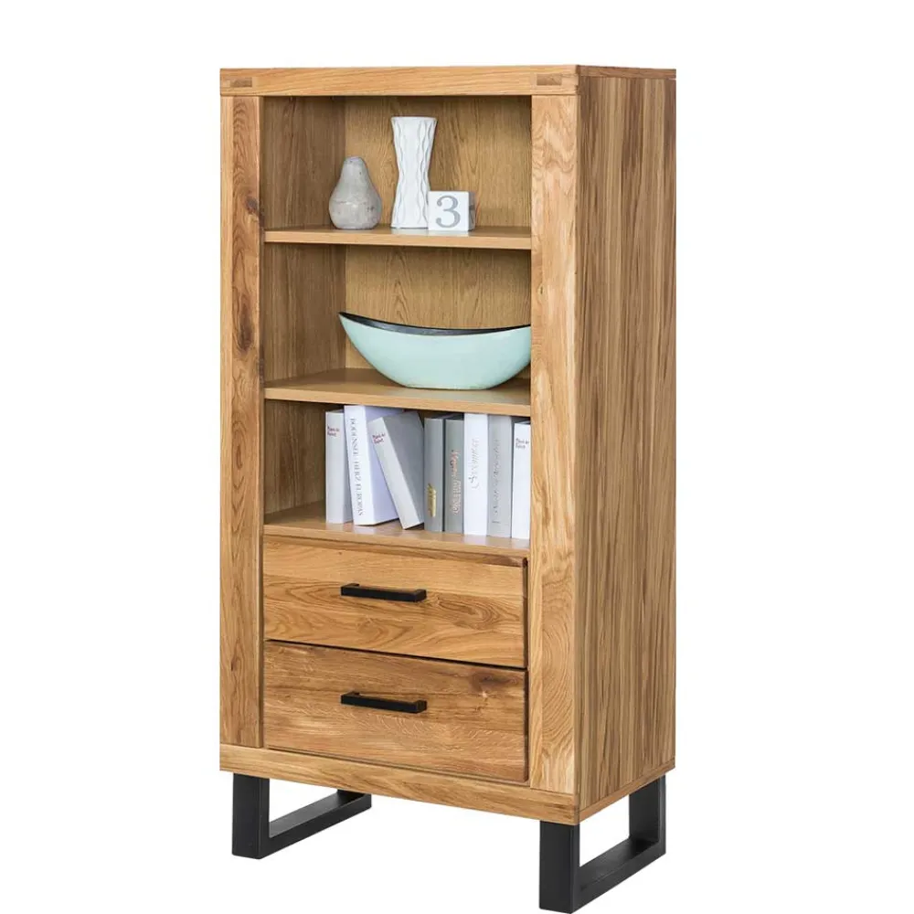 Wohnen Vitrinen<Wohnraum Regal mit 2 Schubladen - Arello