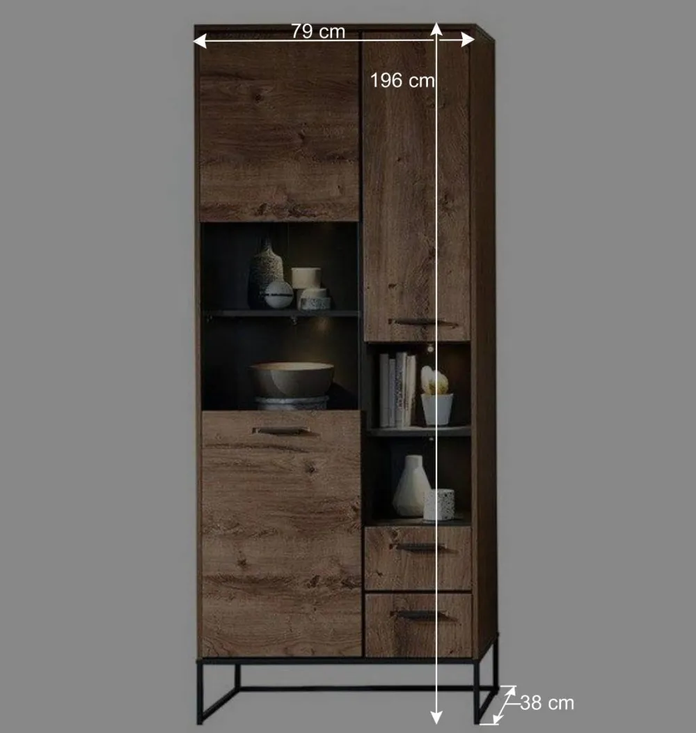 Wohnen Wohnwände<Wohnwand Designmöbel Set - Xindus (vierteilig)