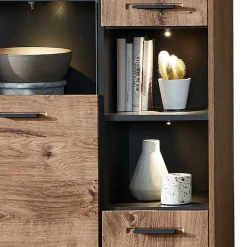 Wohnen Wohnwände<Wohnwand Designmöbel Set - Xindus (vierteilig)
