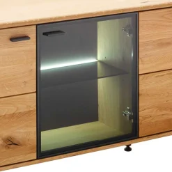 Wohnen Wohnwände<Wohnwand für Wohnzimmer Set - Flacona (dreiteilig)