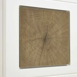 Wohnen Vitrinen<Wohnwand Hängeschrank in Weiß Eiche - Lisepio