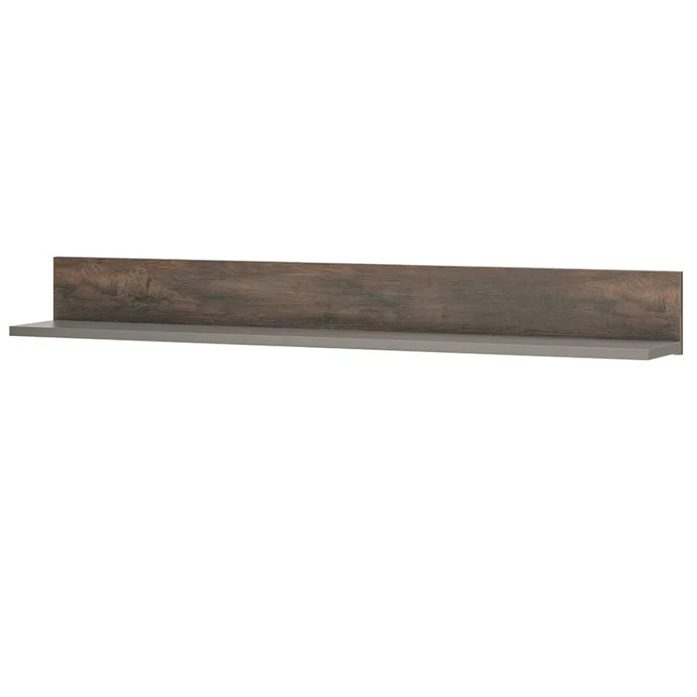 Wohnen Wohnwände<Wohnwand Hängeschränke und Wandboards im Set - Mundo (fünfteilig)