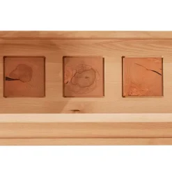Wohnen Wohnwände<Wohnwand Möbelset aus Massivholz - Sarosca (vierteilig)